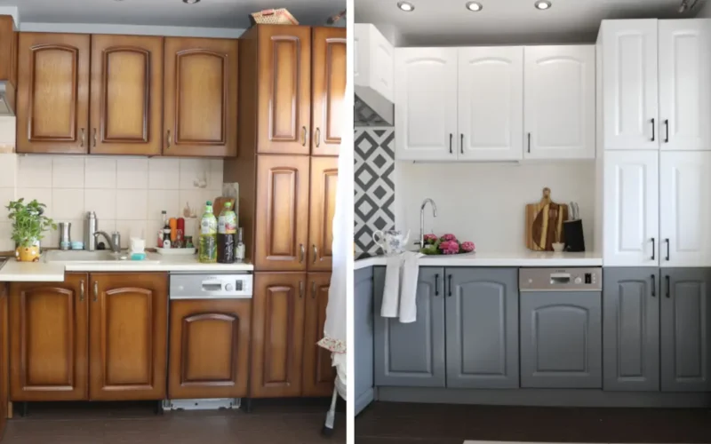 Szybka i tania metamorfoza kuchni DIY
