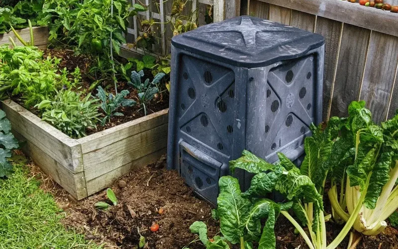 Kompostownik czyli czarne złoto w ogrodzie
