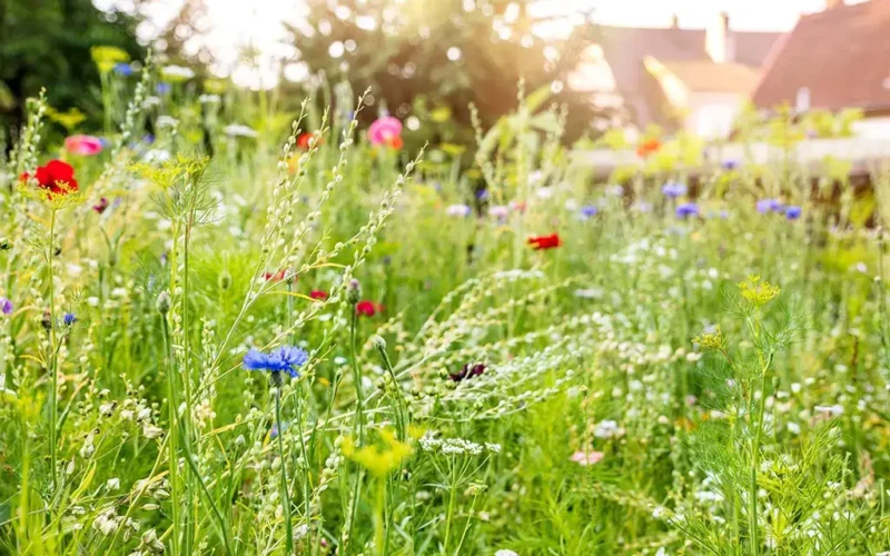 Ogród leśny w stylu rewilding