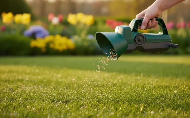 Jaki siewnik ręczny do trawy i nawozu wybrać