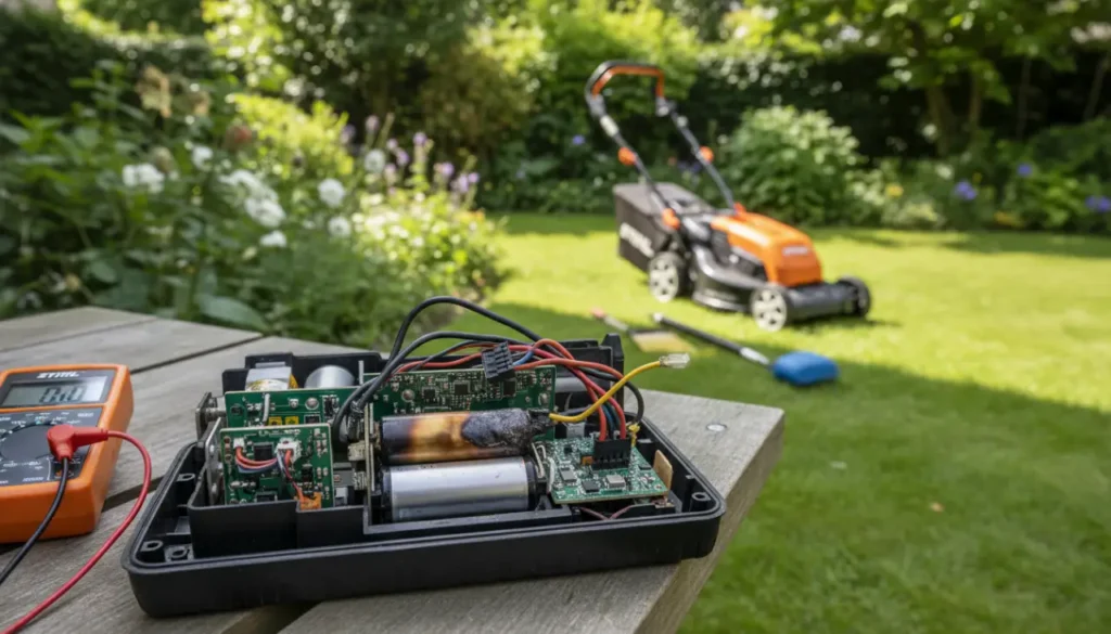 Dlaczego akumulator do kosiarki przestał działać