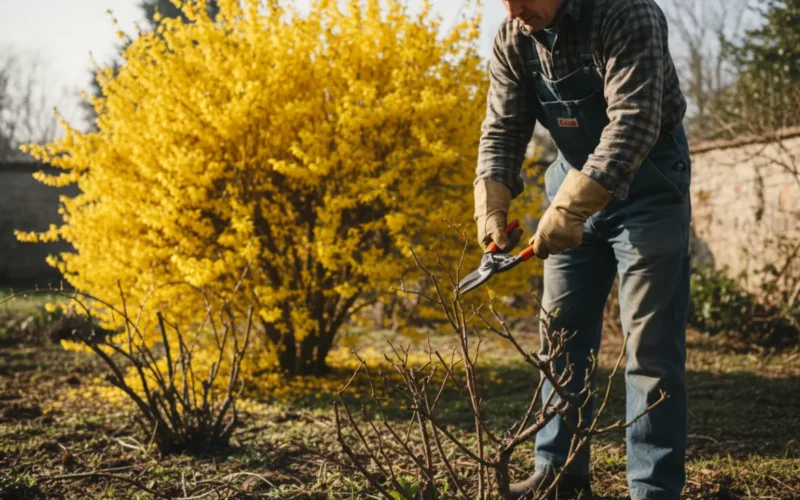 Forsycje kwitną? To znak na cięcie róż!