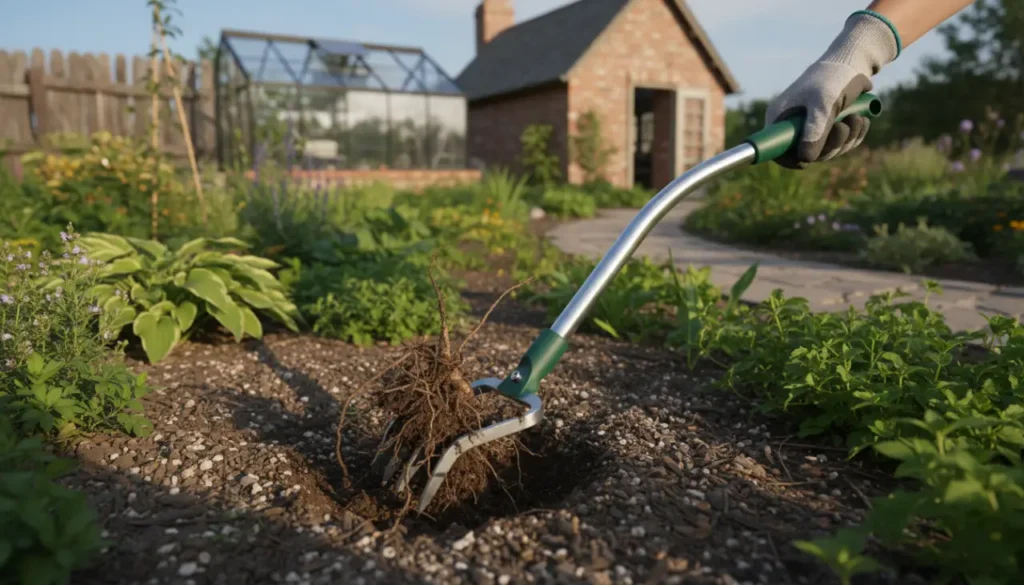 Ergonomiczny wyrywacz do chwastów