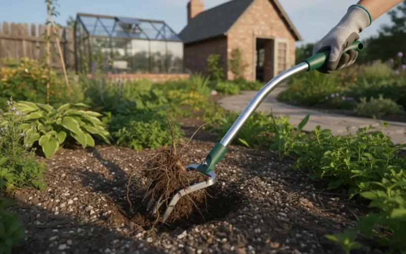 Ergonomiczny wyrywacz do chwastów